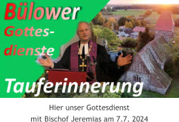 Hier unser Gottesdienst  mit Bischof Jeremias am 7.7. 2024